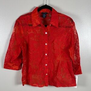 Vintage Inspired West End 3/4 Sleeve Blouse
